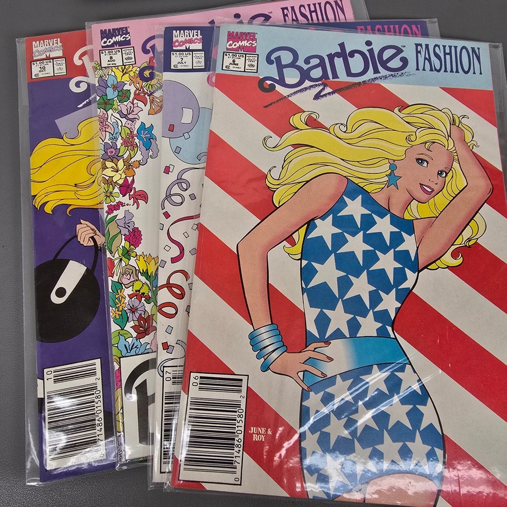 Vintage 31 Marvel Barbie Comic Book Lot Issue 1-8 10-17 1991 & Fashion 2-8 10-17 - Picture 11 of 16